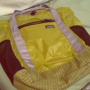Patagonia Tote/Backpack Neon Green